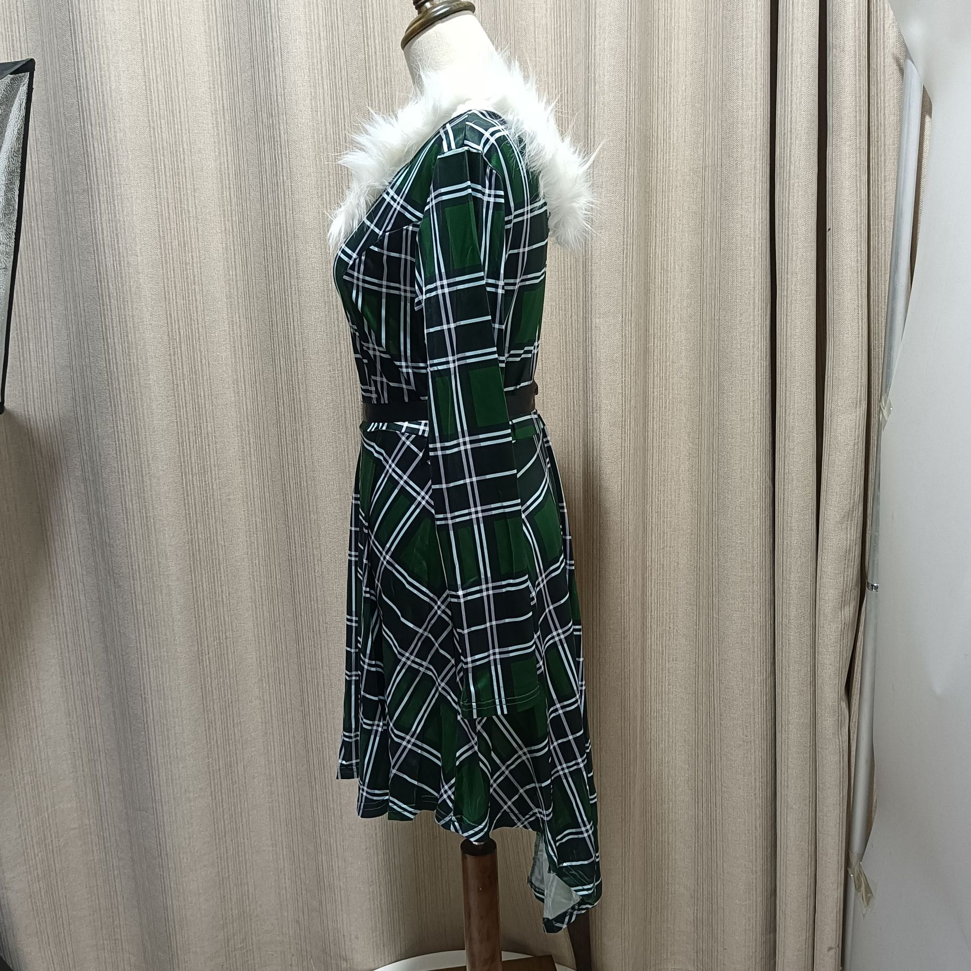 Womens Christmas Party Dress Sexy Bodycon Elegant Party Long Sleeves Dress